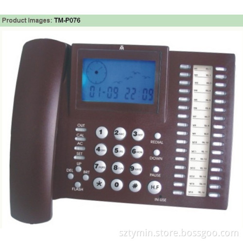 LCD luminance selectable super memory phone